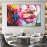 Quadro Canvas Face Art Moderna 60X40Cm Slim Preta G013 - 2