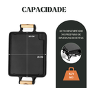 Ver imagem 4 de Rechaud Chapa Lisa Ferro 30x25x15cm – Panela Mineira