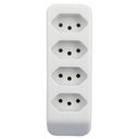 Ver imagem 2 de Tomada Móvel Quadrupla 10A - Sobrepor 2701