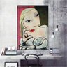 Quadro Pablo Picasso Retrato De Maria Teresa Walter:90x60 cm/BORDA INFINITA - 4