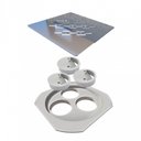 Ver imagem 1 de GRELHA RALO LINEAR NOVII 150 MM POLIDA REF.2949