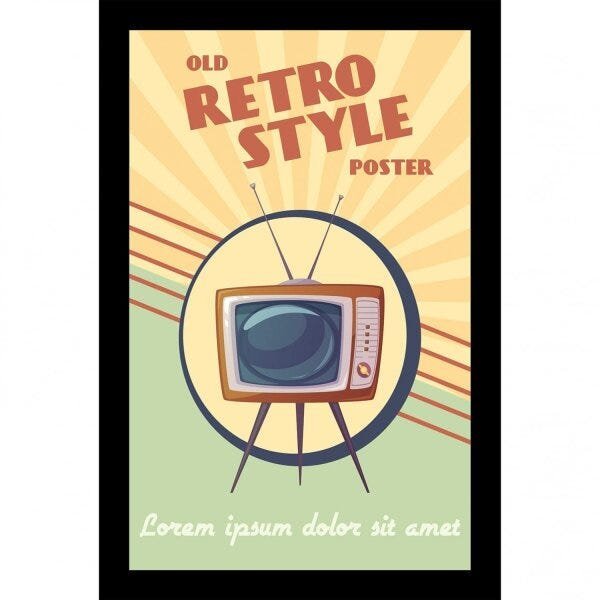 Kit de Quadros Decorativos 5 Peças Retrô Sofistiq - 6