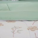 Ver imagem 3 de Edredom Solteiro Bella Cama Malha 125g/m² 100% Algodão 160x220cm Bene Casa Verde