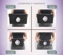 Ver imagem 2 de Caixa Organizadora Uninjet Tampa Floral 17l:Preto