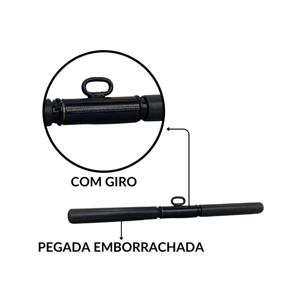 Puxador Pulley Reto Com Giro De 50cm - 4