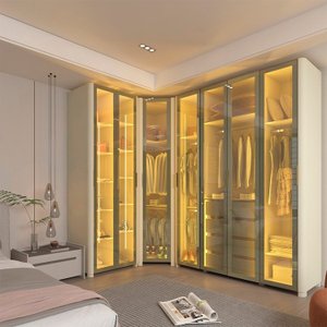 Guarda-roupa Modulado Reflecta 7 Portas 260cm X 240cm Mod 016 100% Mdf Innova