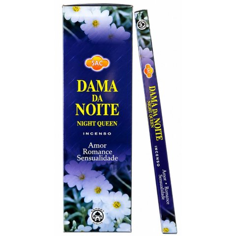 Kit 12 Incensos Dama da Noite – Aroma Misterioso e Sedutor