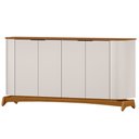 Ver imagem 5 de Aparador Buffet para Sala de Jantar 160cm Verbena N01 Off White Ypê - Lyam Decor