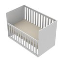 Ver imagem 4 de Quarto de Bebê Completo com berço, Guarda-roupa 3 Portas e Comoda 4 Gavetas Lidi