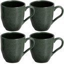 Ver imagem 1 de Jogo de 4 Canecas Arauco 273ml Verde Xícara de Chá Cerâmica Porto Brasil