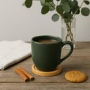 Ver imagem 4 de Jogo de 4 Canecas Arauco 273ml Verde Xícara de Chá Cerâmica Porto Brasil