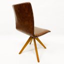 Ver imagem 5 de Cadeira para Jantar Amanda cor Whisky base Madeira nobre Giratória