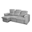 Ver imagem 6 de Sofá Retrátil Reclinável America 2,30m Suede