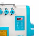 Ver imagem 4 de Máquina Costura Overlock Ponto Cadeia Direct Drive Lu747ds-tz-su Azul 110v - Lumak