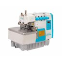 Ver imagem 2 de Máquina Costura Overlock Ponto Cadeia Direct Drive Lu747ds-tz-su Azul 110v - Lumak