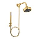 Ver imagem 1 de Chuveiro Deca Acqua Plus 1990.gl.std.kit.n de Parede com Desviador Gold