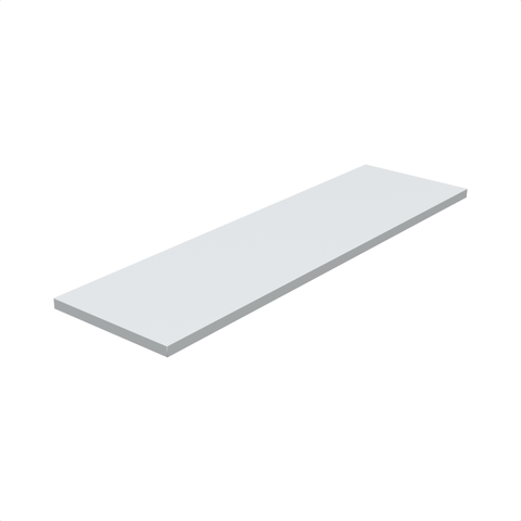 1 Prateleira Branca 70X20 Com Suporte Flutuante Mdf  Organizadora Decoração Cozinha Quarto Banheiro