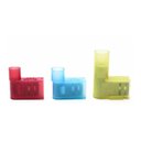 Ver imagem 2 de Kit Terminal Elétrico Bandeira Fêmea Isolado 0,5 a 6mm 50pçs