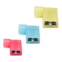 Ver imagem 1 de Kit Terminal Elétrico Bandeira Fêmea Isolado 0,5 a 6mm 50pçs