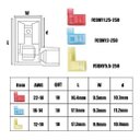 Ver imagem 3 de Kit Terminal Elétrico Bandeira Fêmea Isolado 0,5 a 6mm 50pçs