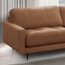 Ver imagem 4 de Sofá 3 Lugares Tributo H Chaise Direita Couro Camel
