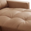 Ver imagem 6 de Sofá 3 Lugares Tributo H Chaise Direita Couro Camel