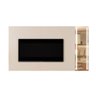 Painel Vitrum 218 com Espelho Led Mavaular Off White - 5