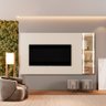 Painel Vitrum 218 com Espelho Led Mavaular Off White - 6