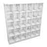 ARMÁRIO COLMÉIA 5X6 NICHOS 100%MDF M56.2020.B (LOJA,CLOSET) MUNDI MOVEIS - 4