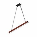 Ver imagem 3 de Luminária Pendente Canada em Madeira de Demolição com Corrente e Led 36w