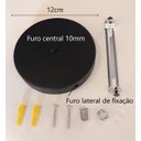 Ver imagem 2 de Canopla Acabamento Pendente Lustre Luminária Nordecor