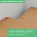 Ver imagem 7 de Quarto Casal Modulado 6 Pecas Seletto Areia Jequitiba Henn Areia Jequitiba