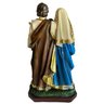 Imagem Da Sagrada Família Jesus Maria E José Resina 20 Cm - 4