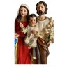 Imagem Da Sagrada Família Jesus Maria E José Resina 20 Cm - 3