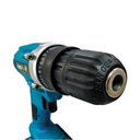 Ver imagem 5 de Parafusadeira Furadeira Bateria Espaçofix Maleta com 13 Peças 12v