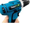 Ver imagem 6 de Parafusadeira Furadeira Bateria Espaçofix Maleta com 13 Peças 12v