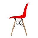 Ver imagem 3 de Cadeira Eames Prizi River - Vermelha