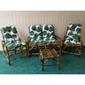 Sofás De Bambu Cadeiras De Jardim Conjunto Poltronas Móveis - 7
