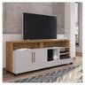 Rack Tv Taipe 65 Pol 2 Portas Off White Cinamomo Bechara - 3