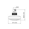 Ducha Fria Flatt Lorenzetti 7001 G16 Cromada - 3