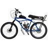 Bicicleta Rocket AZUL Motorizada Beach Freio Disco/suspensão BANCO XR - 1
