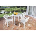Ver imagem 4 de Mesa Tramontina Cassino em Polipropileno Branco