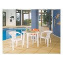 Ver imagem 2 de Mesa Tramontina Cassino em Polipropileno Branco