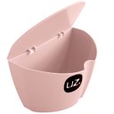 Ver imagem 4 de Kit 6 Saleiros com Tampa Porta Sal Cozinha 500ml Plástico Uz Rosa Quartzo