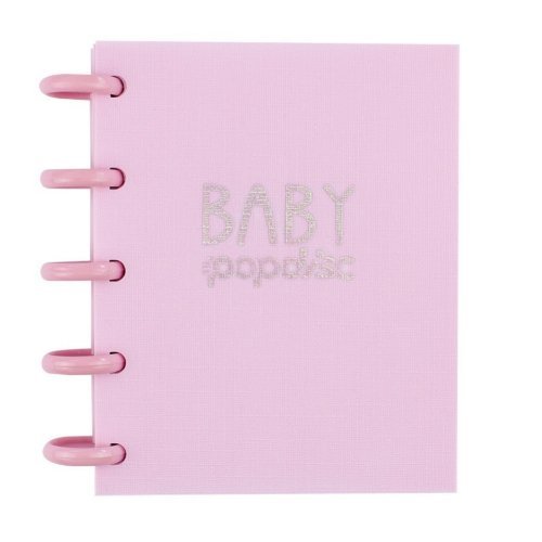 Caderno Inteligente Medio Baby Pop Disc Rosa Pautado - 1