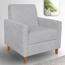 Ver imagem 2 de Poltrona Decorativa Paris 78 Cm Boucle 3302 Ezz