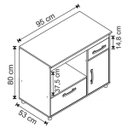 Ver imagem 4 de Balcão para Cozinha 2 Portas 1 Gaveta