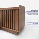 Ver imagem 7 de Rack 220cm com LED 02 Portas e 02 Gavetas Seringal CabeCasa MadeiraOriginals