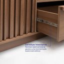 Ver mais imagens de Rack 220cm com LED 02 Portas e 02 Gavetas Seringal CabeCasa MadeiraOriginals