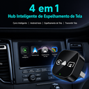 Ver imagem 3 de Adaptador Wireless Carplay e Android Auto 4 em 1 Espelhe a Tela do Seu Celular na Tela da Multimidia